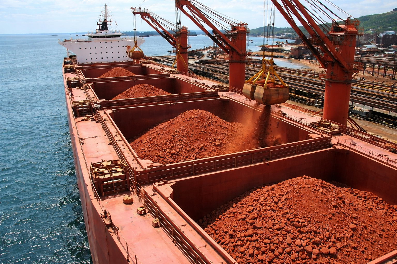 Cargo handling and export shipment coordination